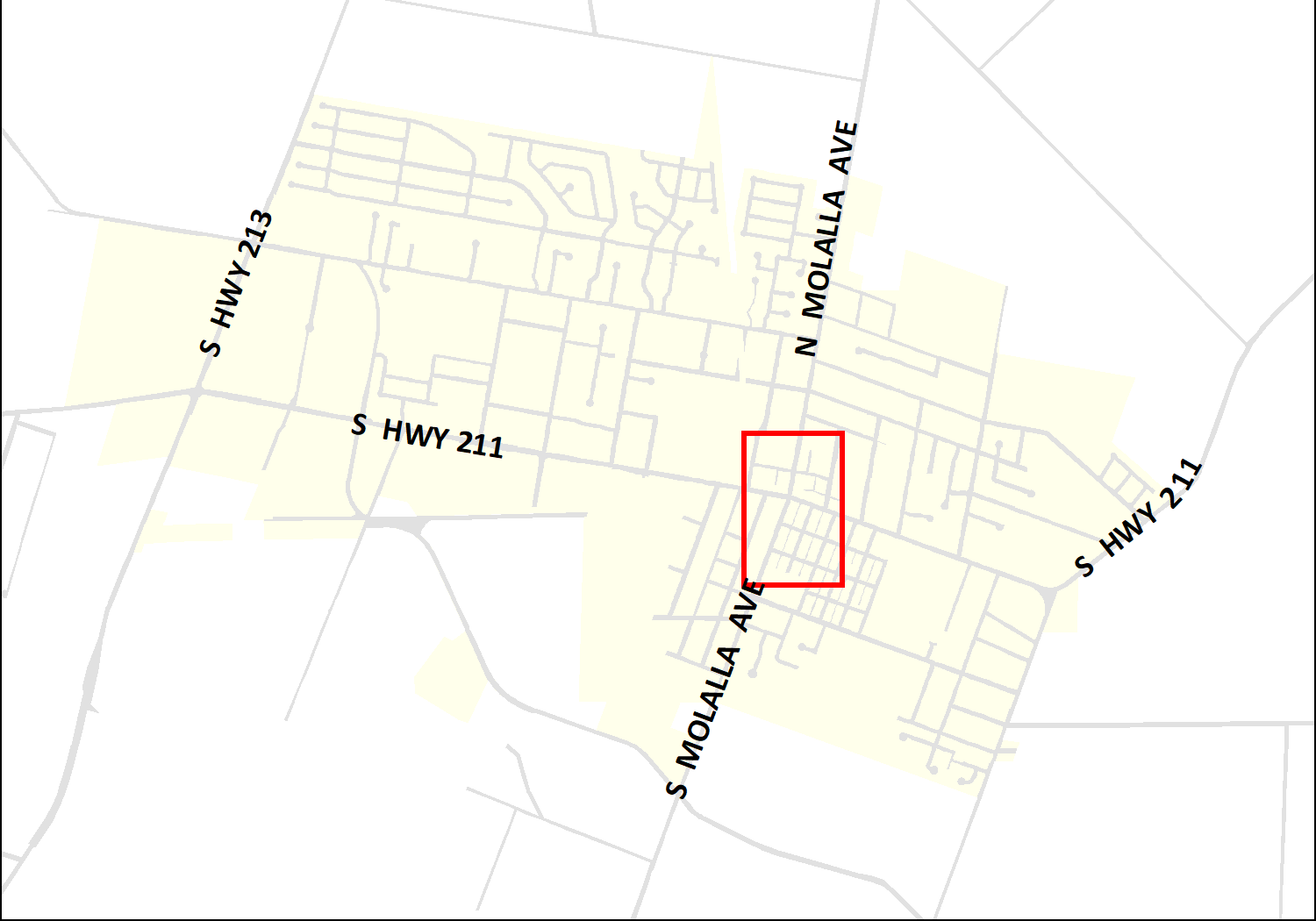 Vehicle Map - Stage 5 inset