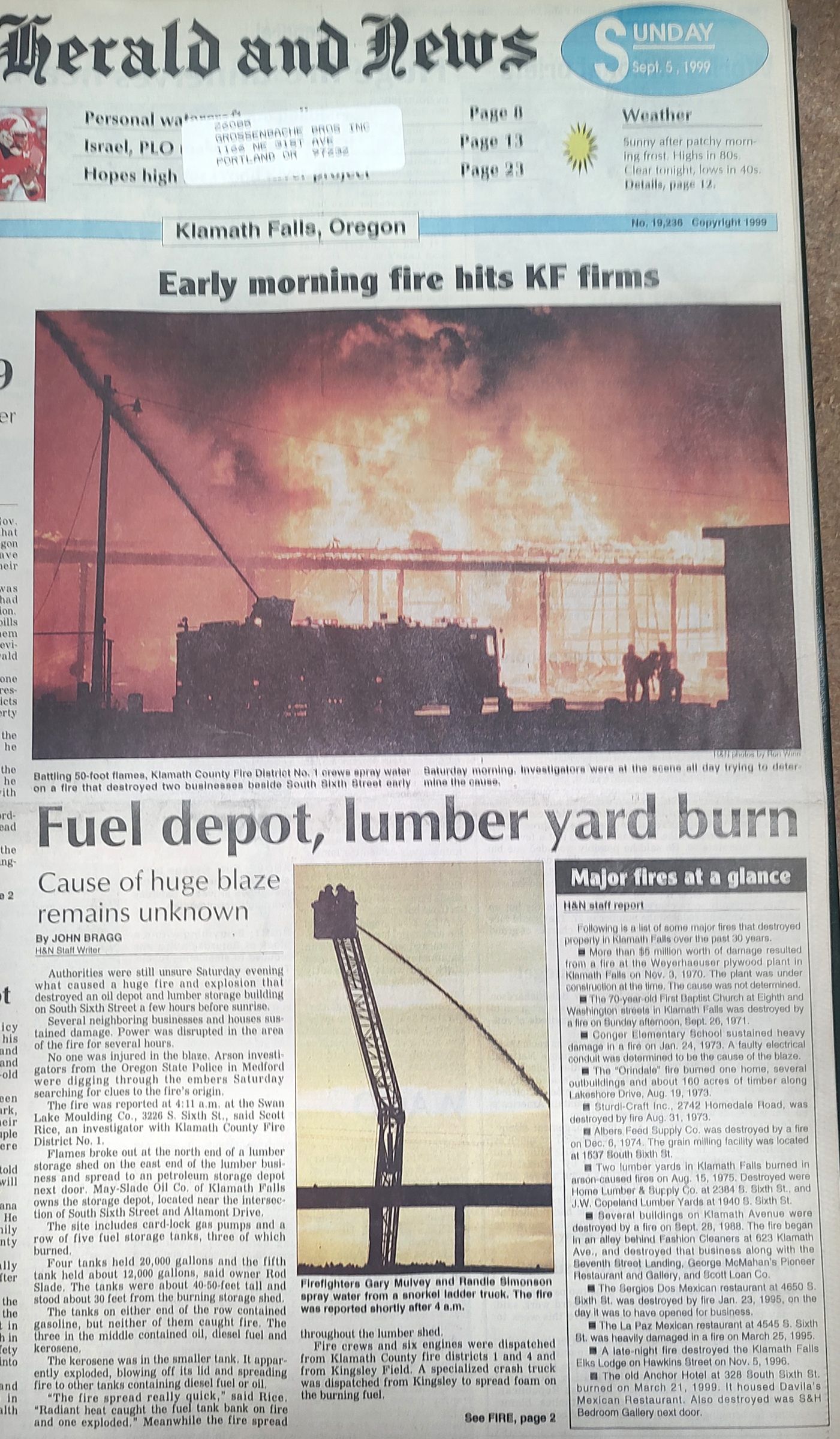 19990905-ECSI2931-TexacoBP-SwanLakeMoulding fire article